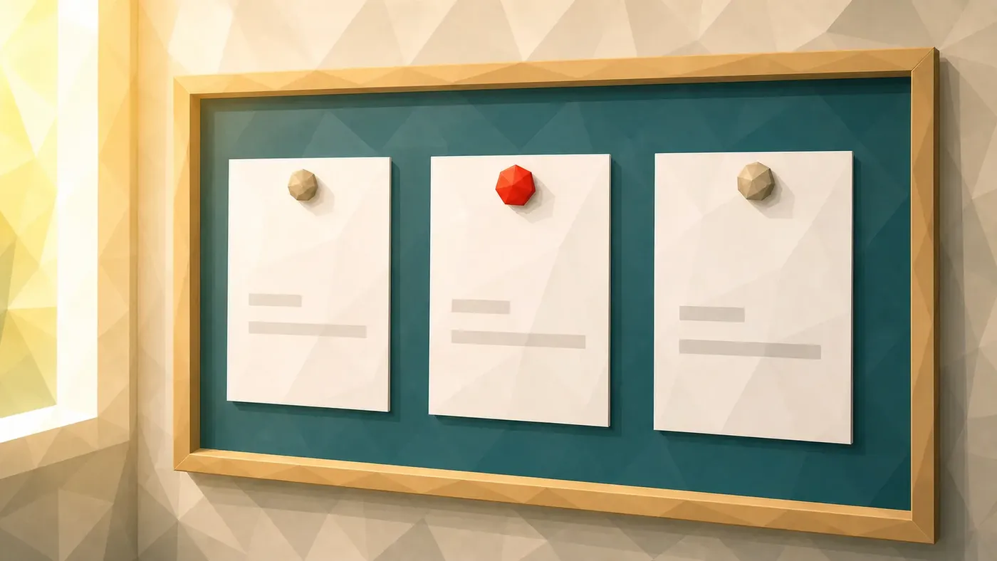 Generiertes Bild: Wo setzt der erste Schritt an? Die Diagnose entscheidet das, bevor das Bauchgefühl es tut.